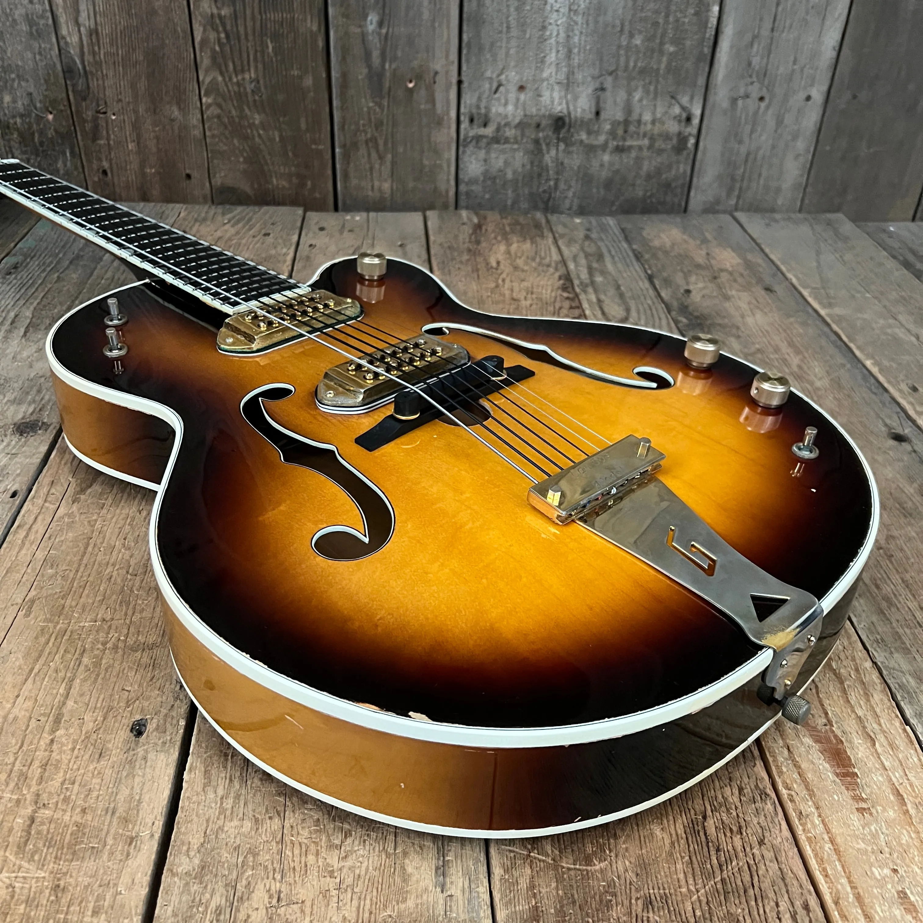 SOLD - Gretsch Van Eps 7 String 1969 Sunburst