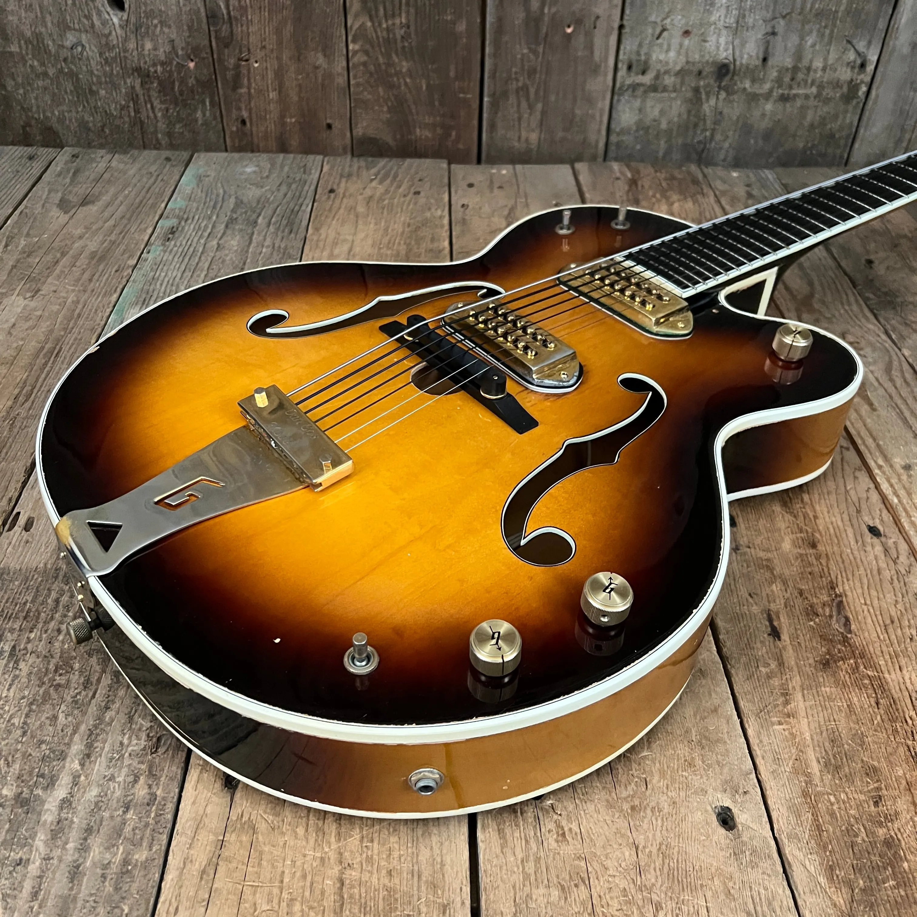 SOLD - Gretsch Van Eps 7 String 1969 Sunburst