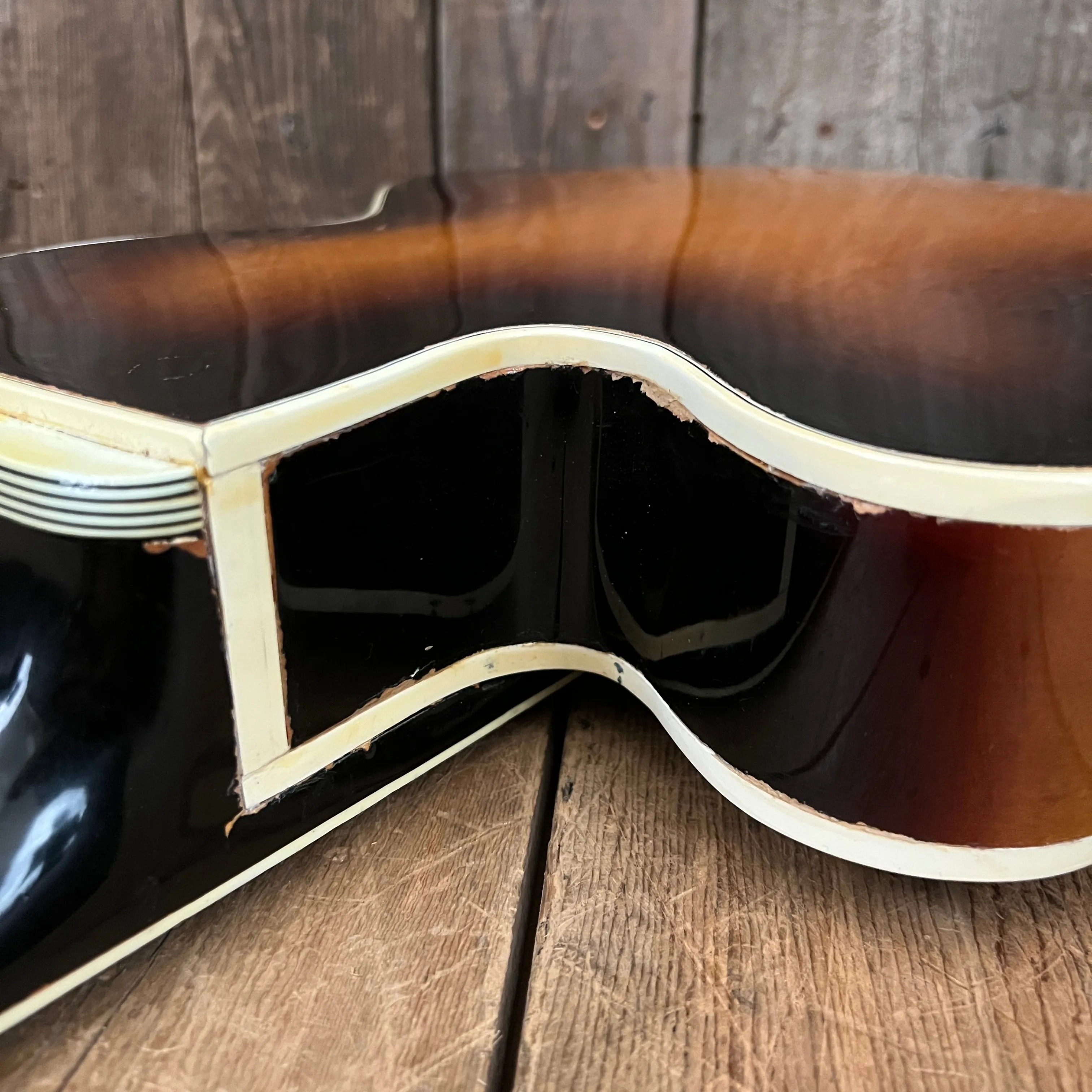 SOLD - Gretsch Van Eps 7 String 1969 Sunburst