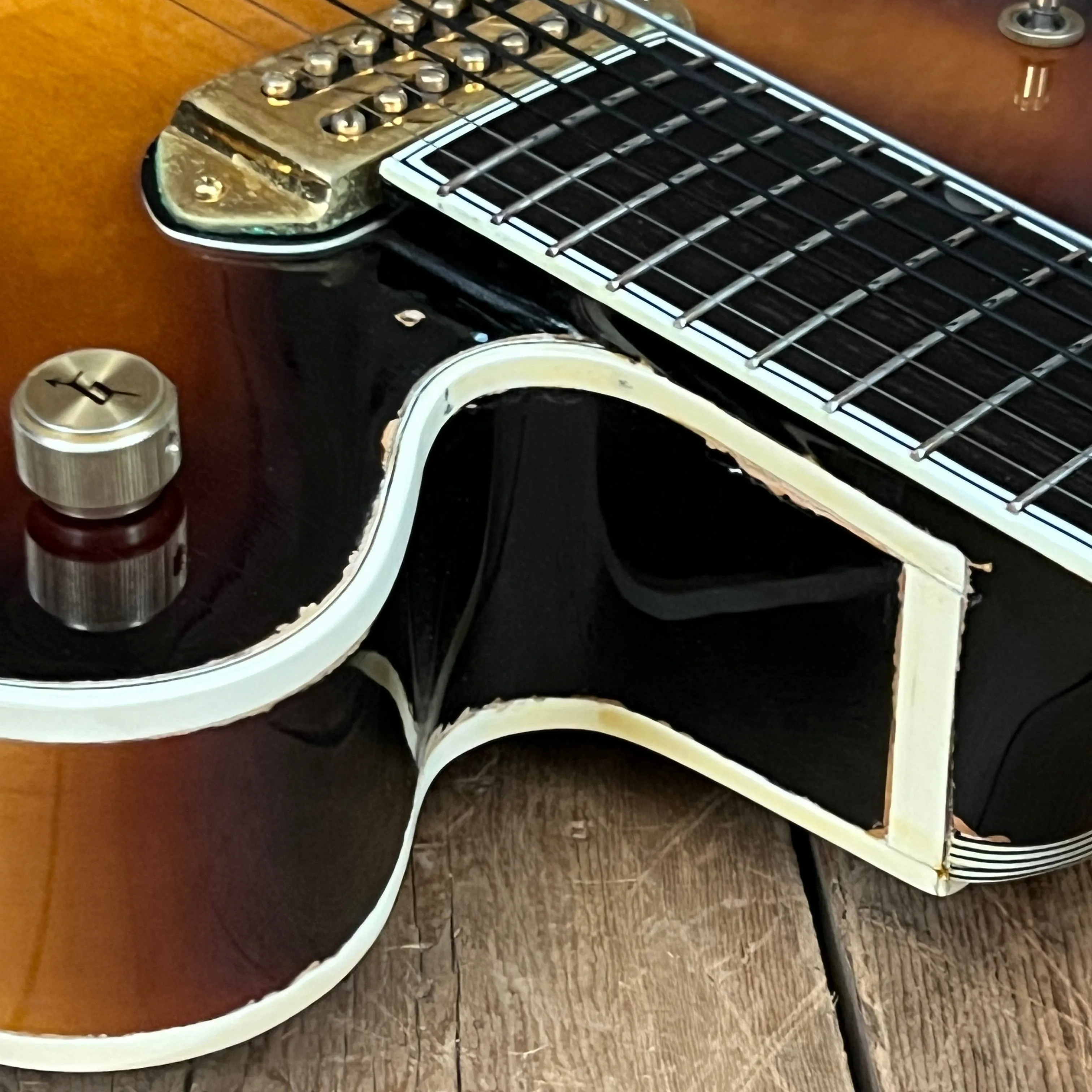 SOLD - Gretsch Van Eps 7 String 1969 Sunburst
