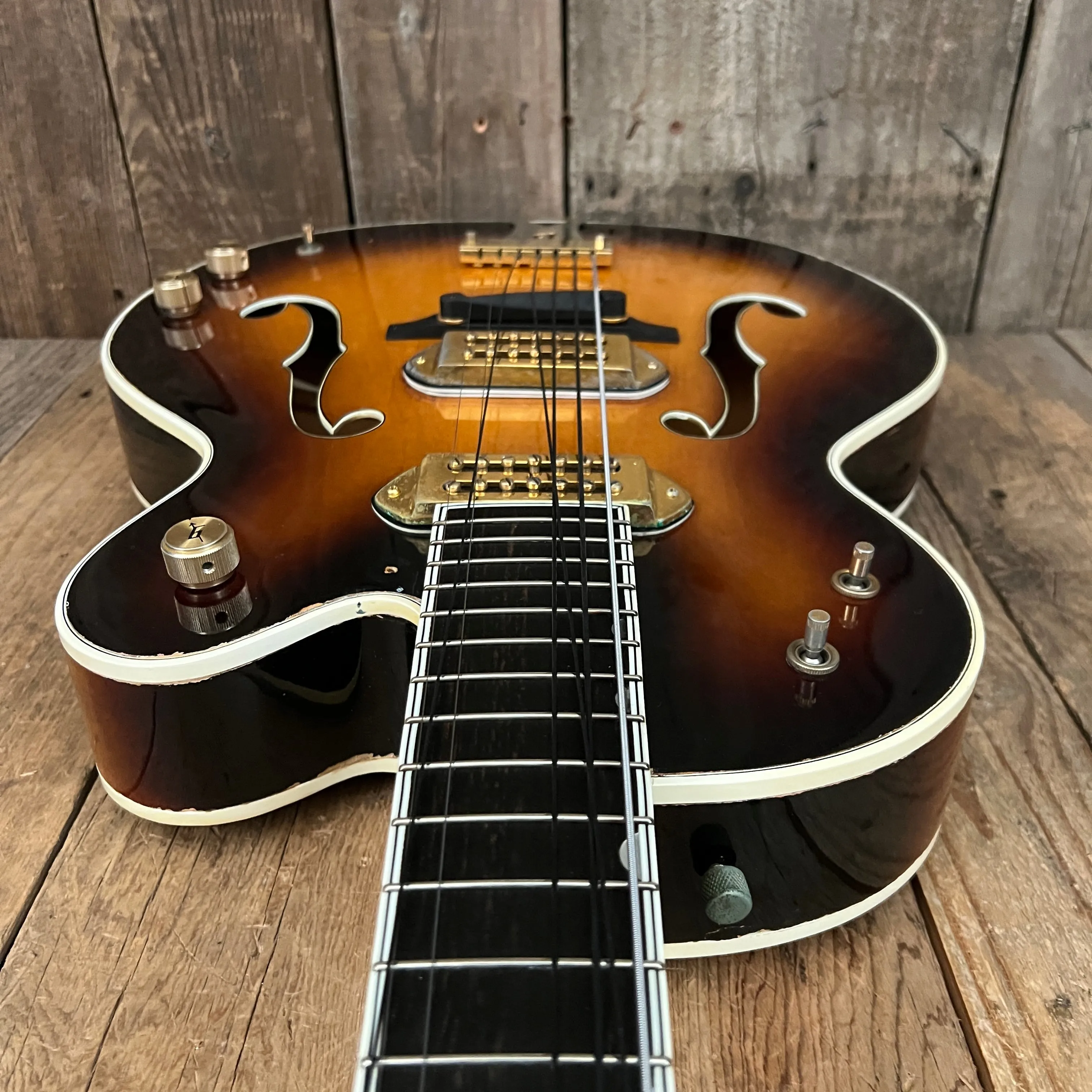 SOLD - Gretsch Van Eps 7 String 1969 Sunburst