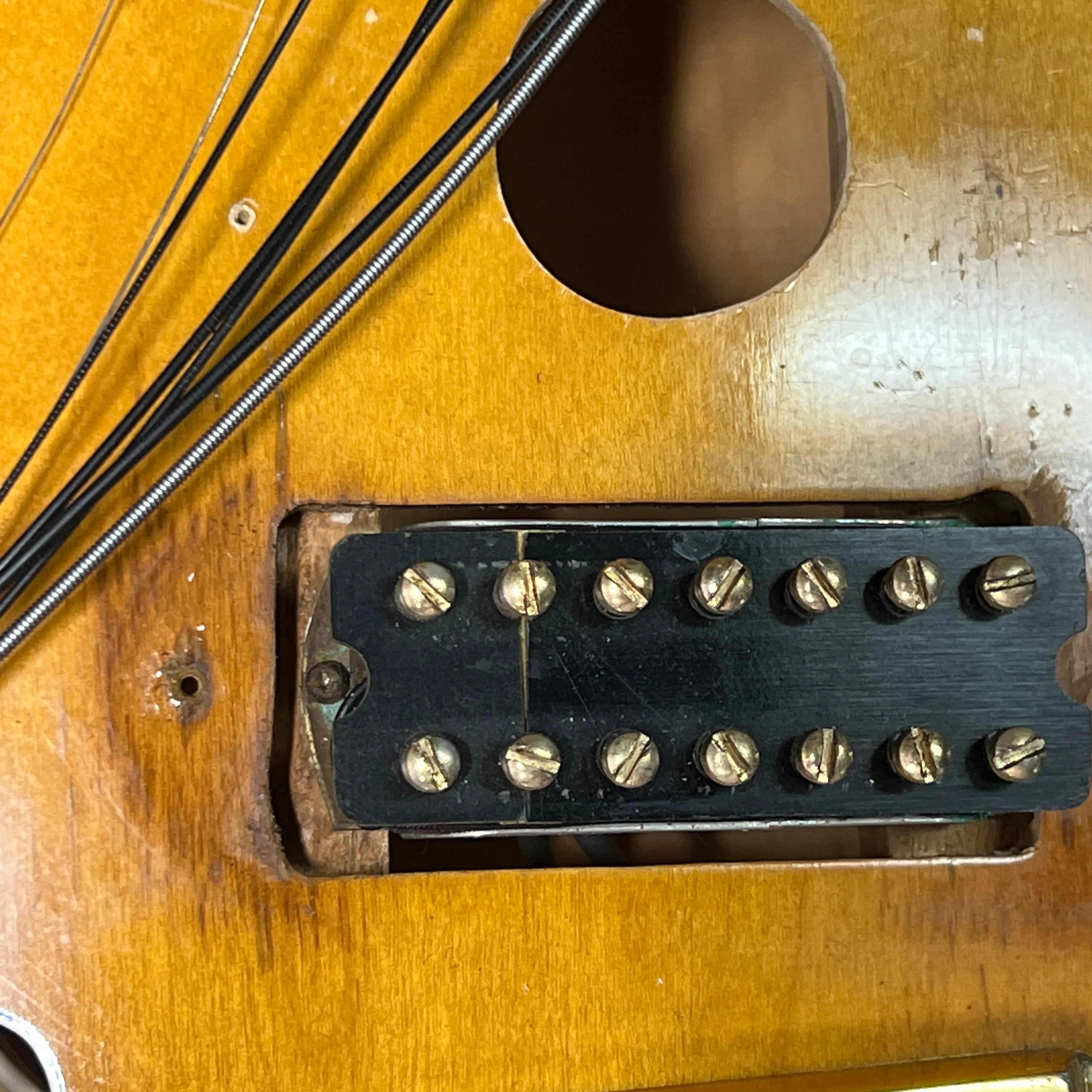 SOLD - Gretsch Van Eps 7 String 1969 Sunburst