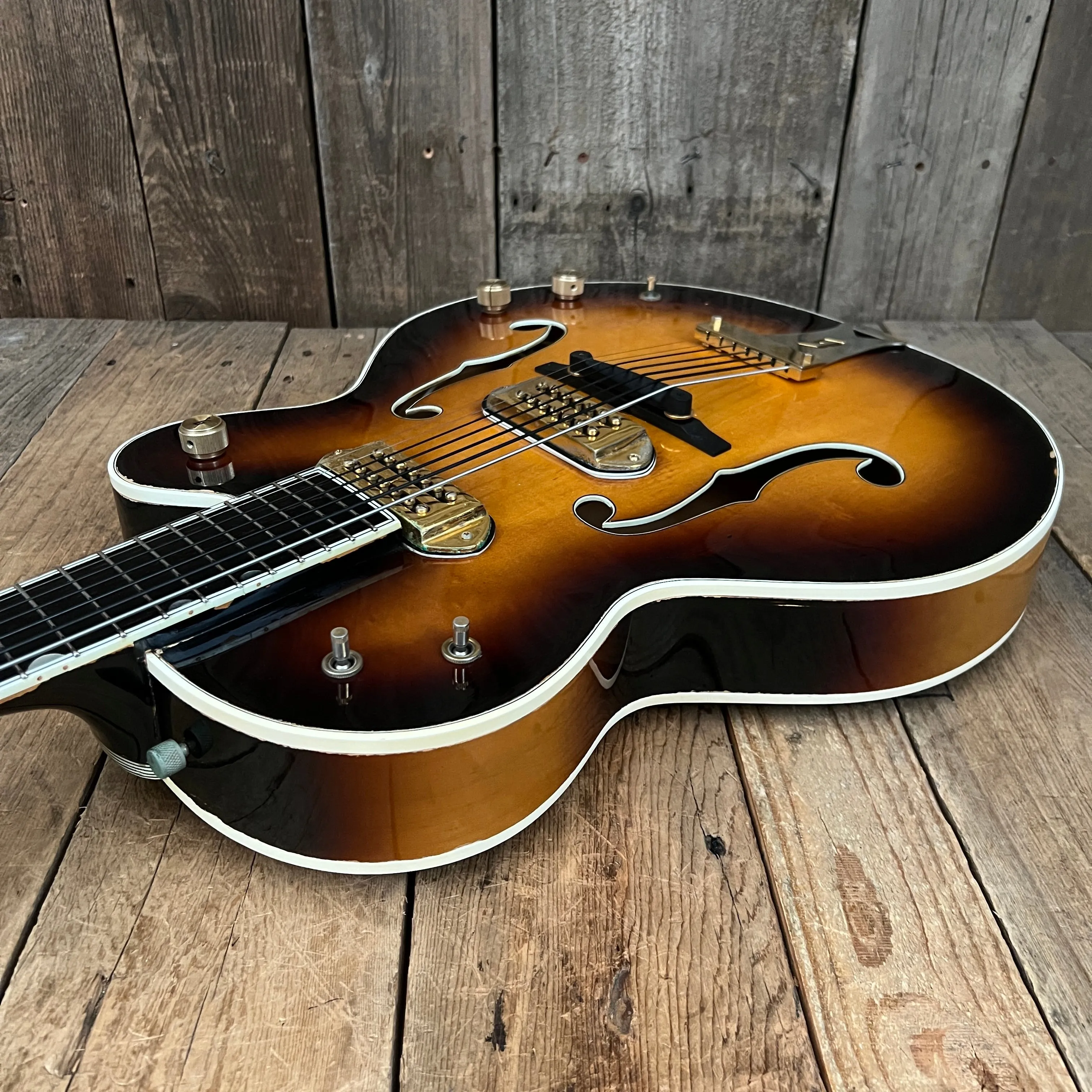 SOLD - Gretsch Van Eps 7 String 1969 Sunburst