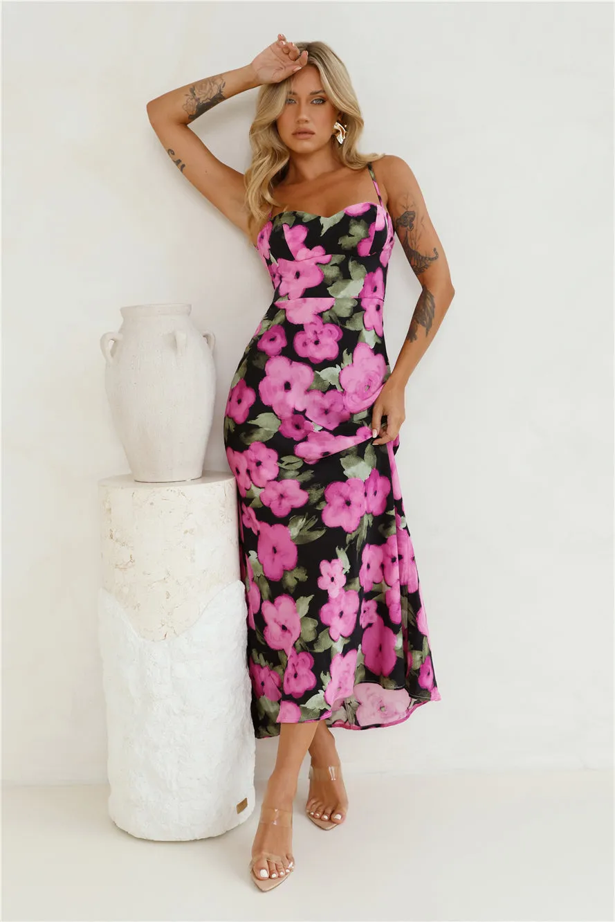 Sounds Of Jazz Maxi Dress Black