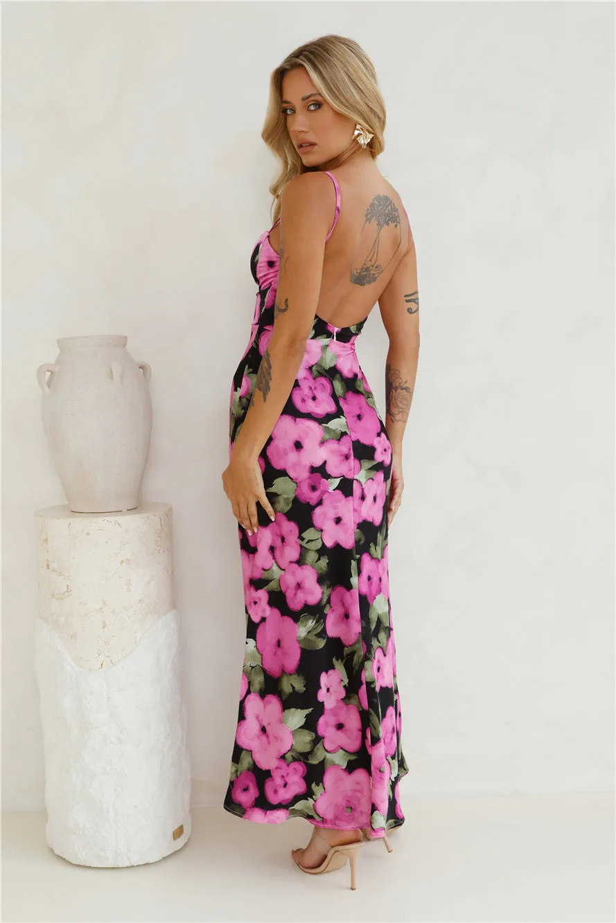 Sounds Of Jazz Maxi Dress Black