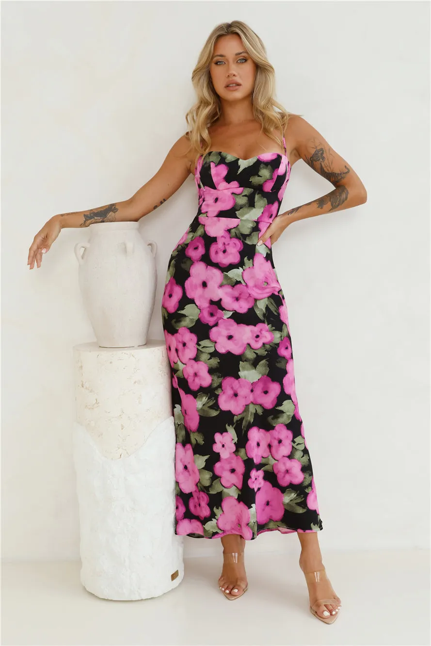 Sounds Of Jazz Maxi Dress Black