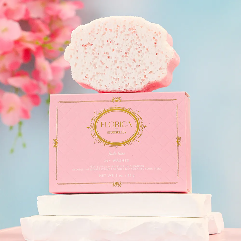 Spongelle Florica Pedi Buffer - Jude Rose