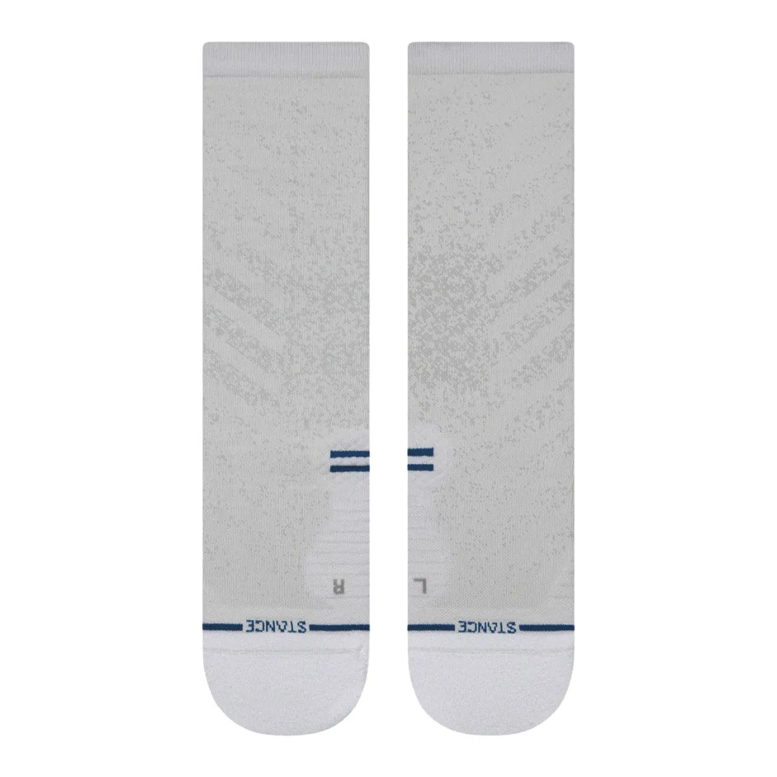 Stance Run Light Crew Socks - White