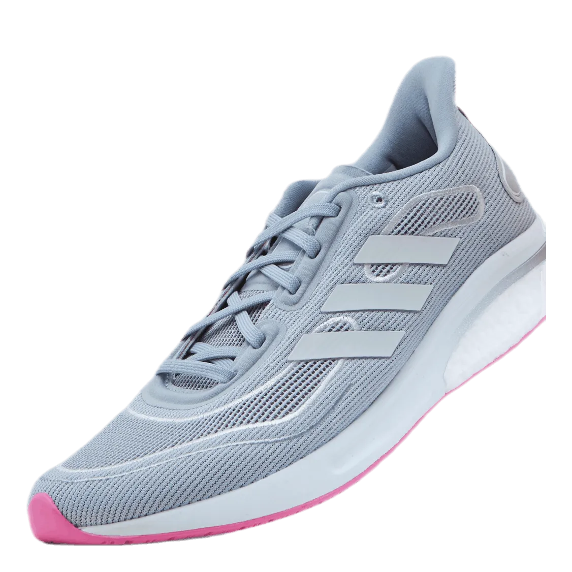 Supernova Shoes Halo Silver / Cloud White / Screaming Pink