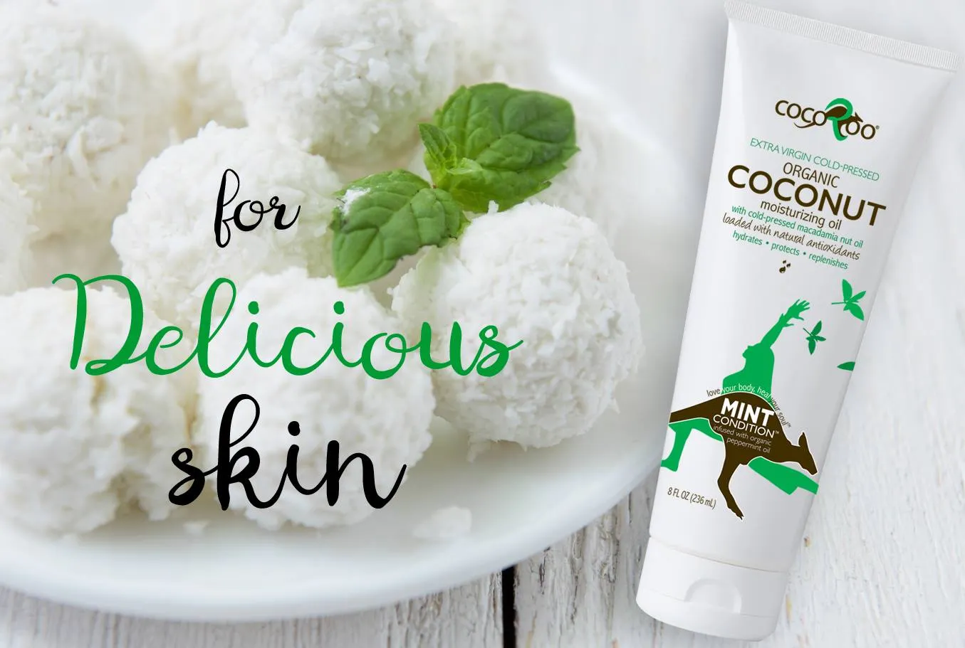 Total ReJAVAnation Coffee Scrub & Mint Condition Coconut Oil Moisturizer