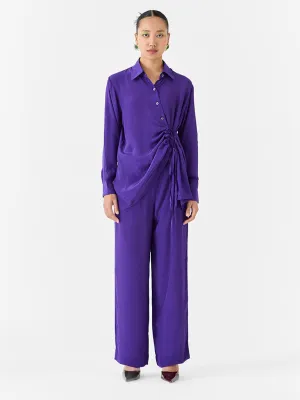 Violet Shirt & Pants Co-ord