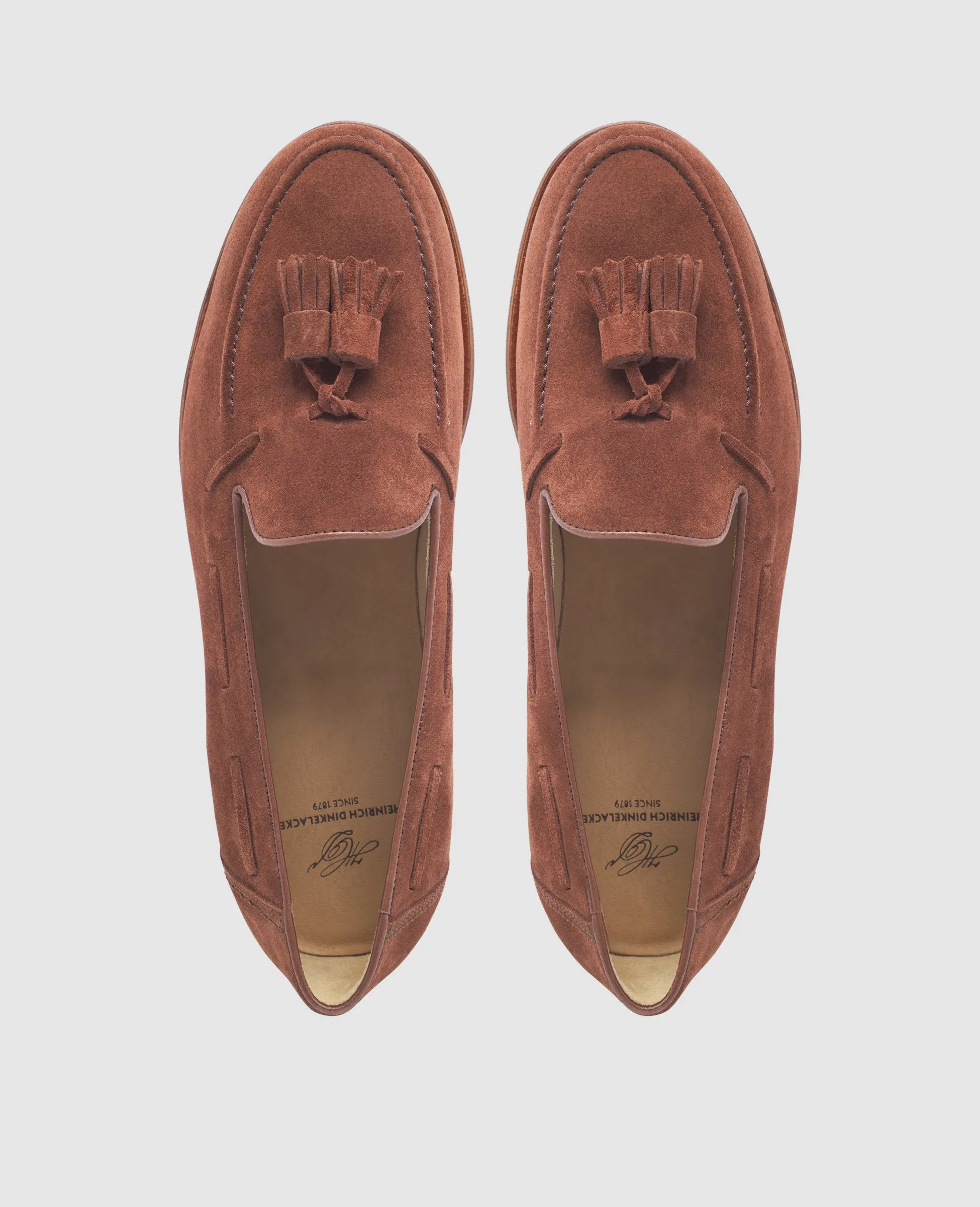 Wien Plain Tassel V - Rotbraun