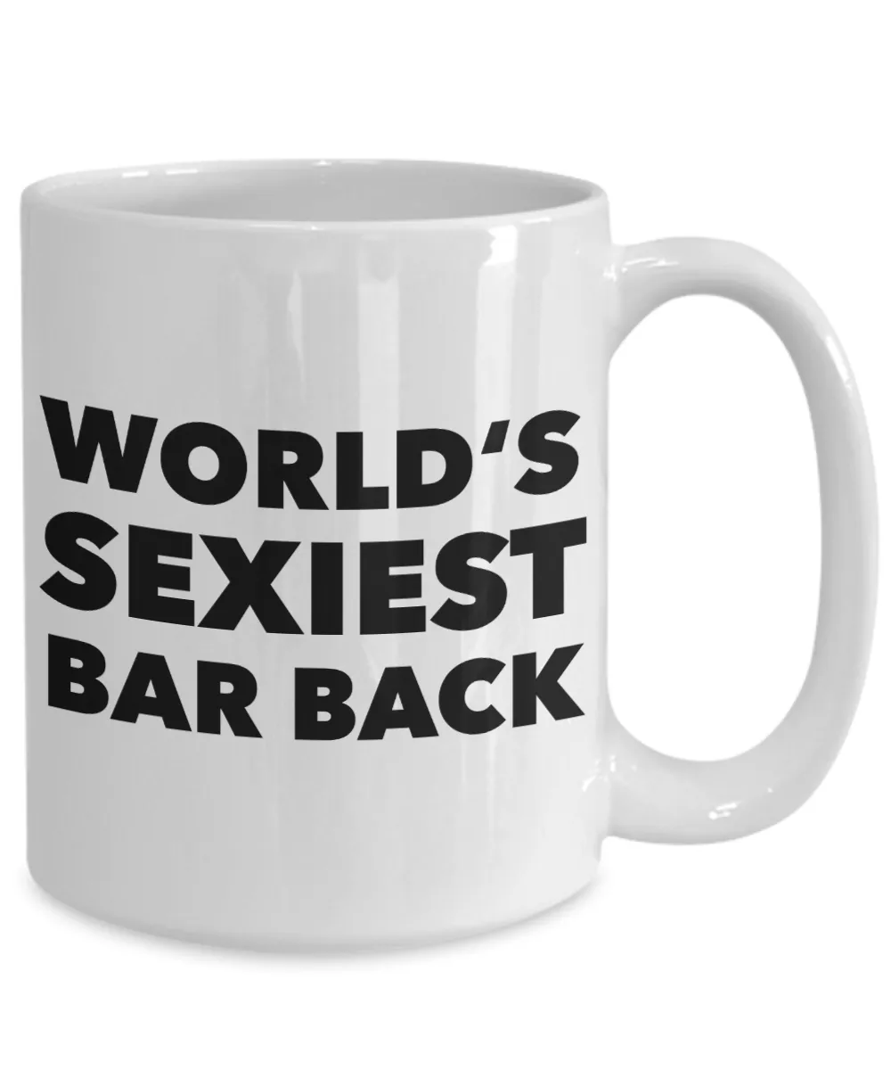 World's Sexiest Bar Back Mug Gift Ceramic Coffee Cup
