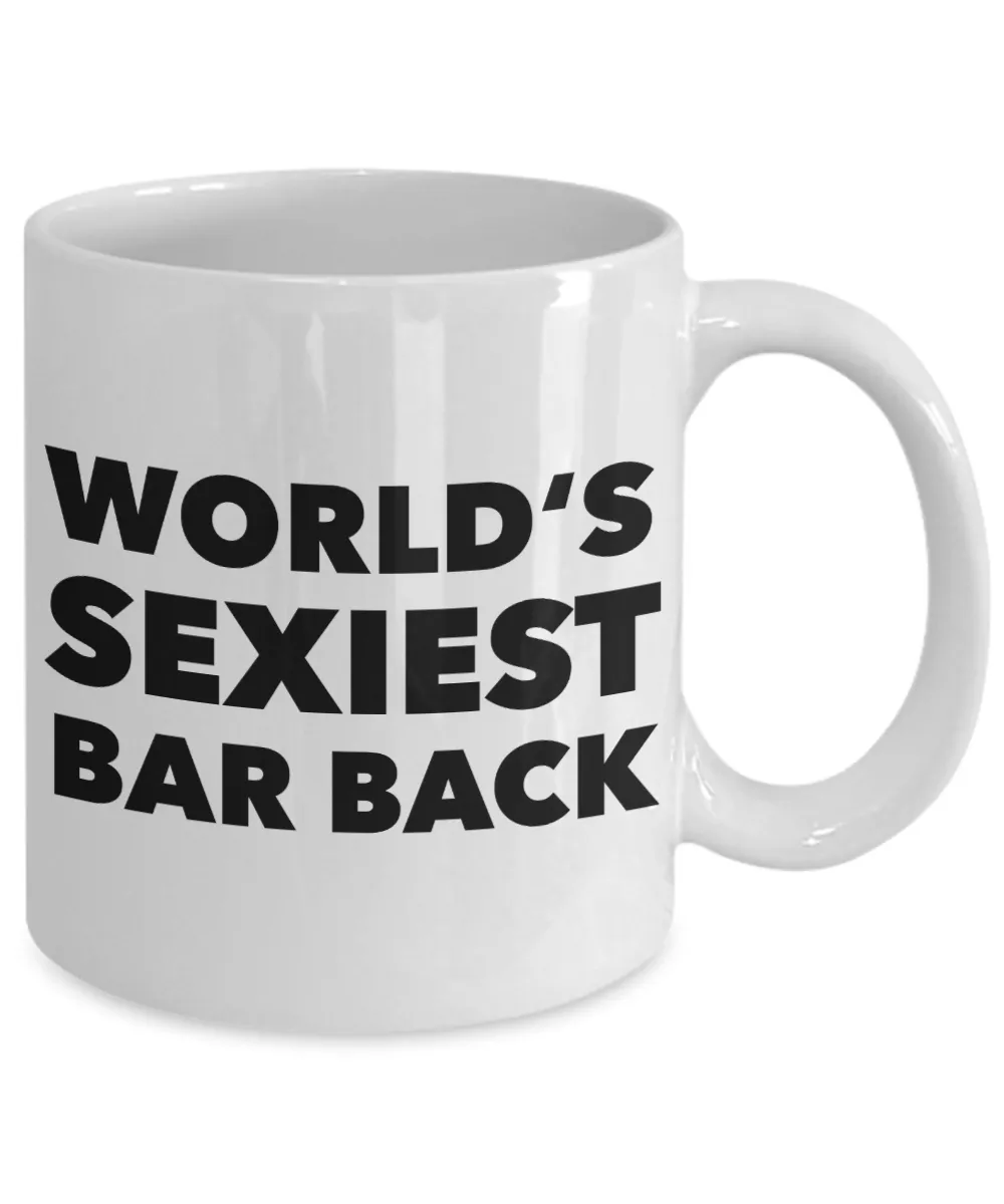World's Sexiest Bar Back Mug Gift Ceramic Coffee Cup