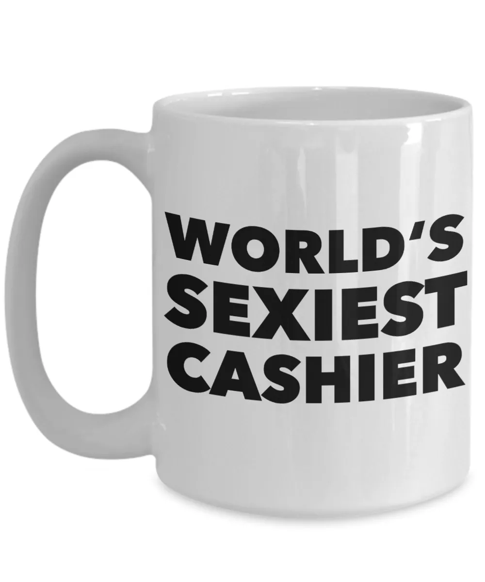 World's Sexiest Cashier Mug Gift Ceramic Coffee Cup