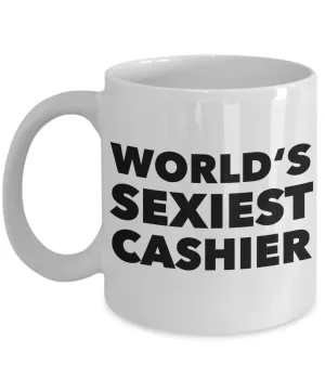 World's Sexiest Cashier Mug Gift Ceramic Coffee Cup