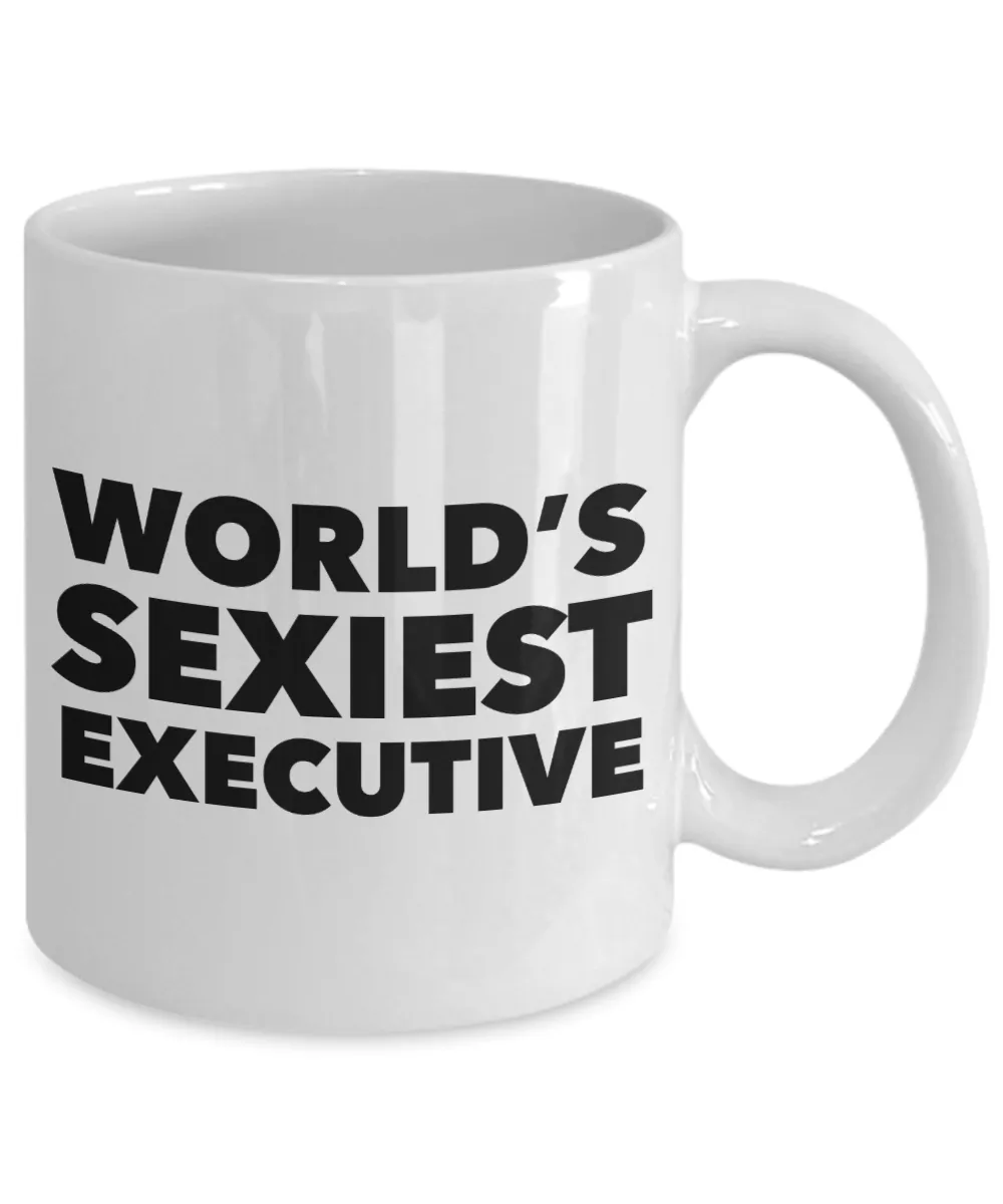 World's Sexiest Executive Mug Ceramic Coffee Cup