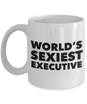World's Sexiest Executive Mug Ceramic Coffee Cup