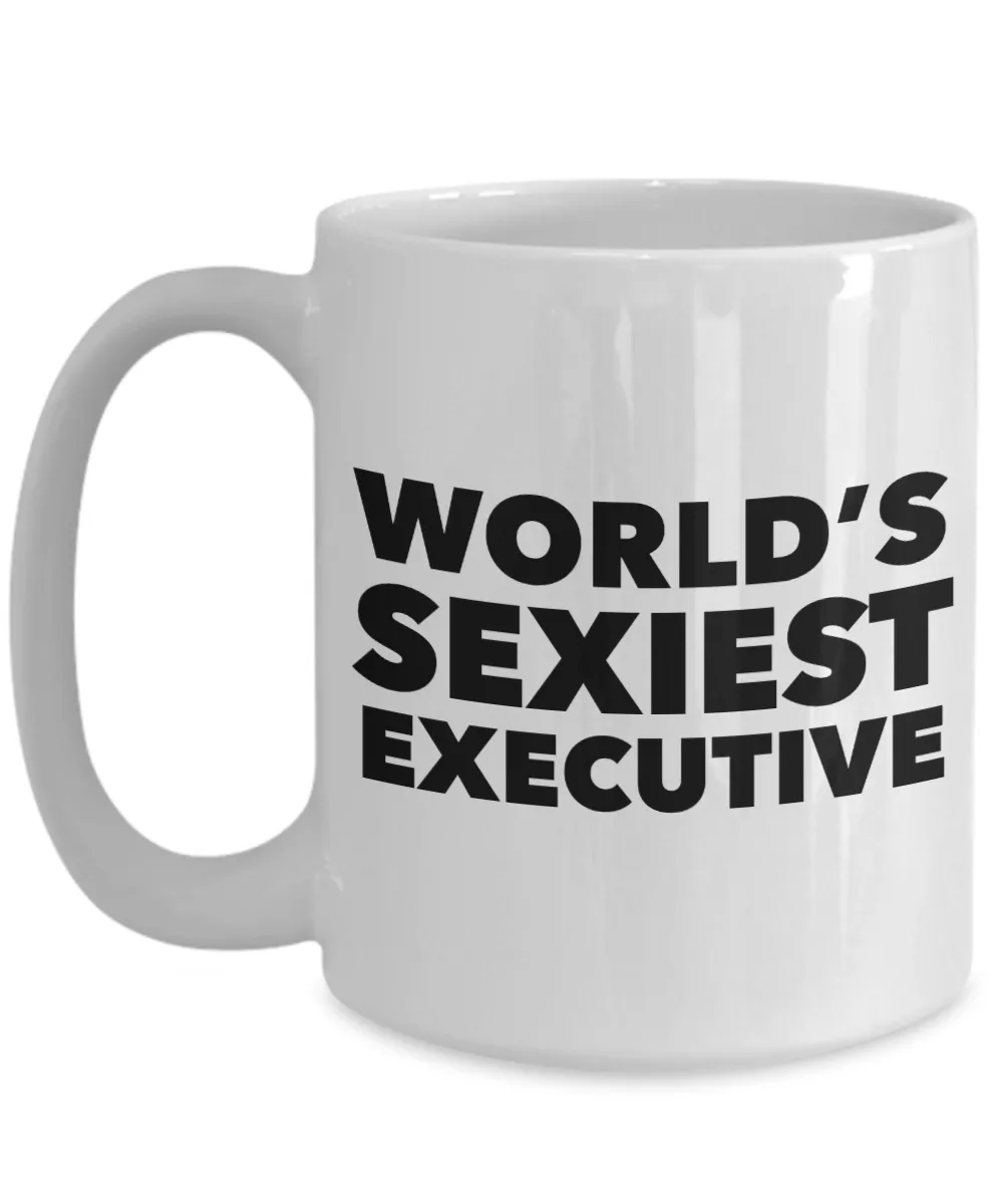 World's Sexiest Executive Mug Ceramic Coffee Cup