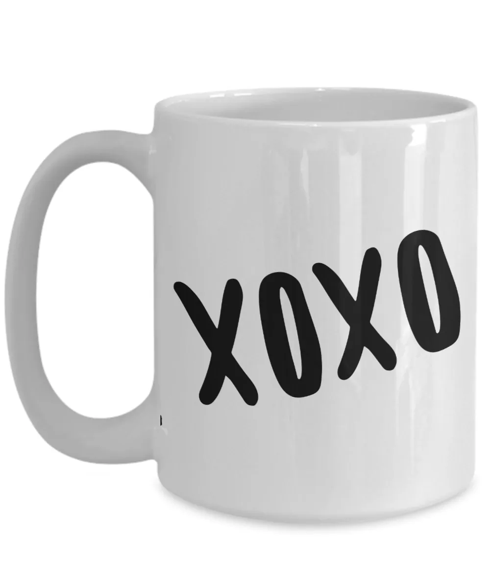 XOXO Cute Coffee Mug Ceramic Coffee Cup