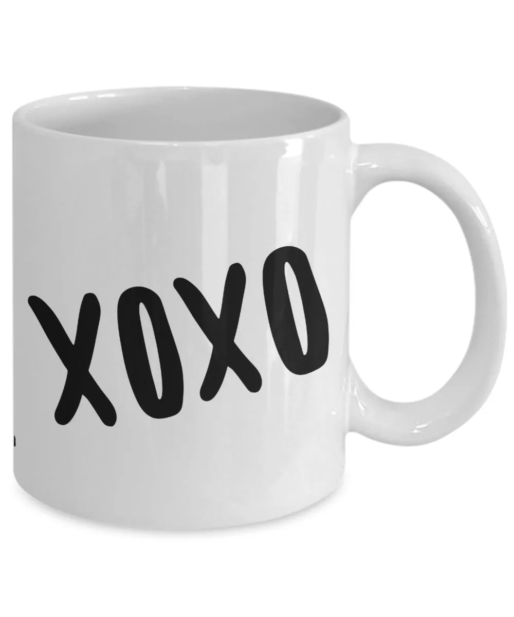 XOXO Cute Coffee Mug Ceramic Coffee Cup