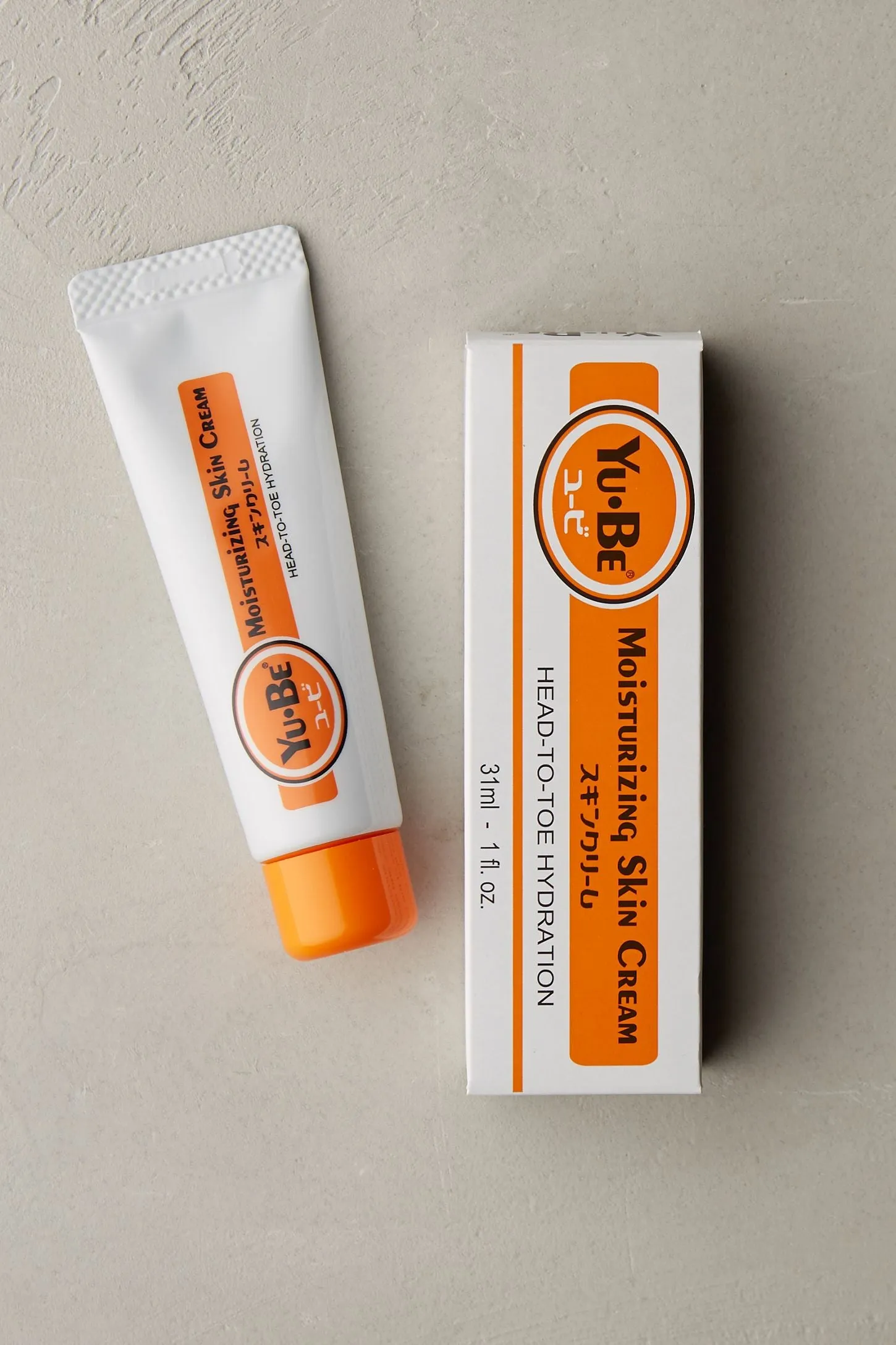 Yu-Be Moisturizing Skin Cream Original Japanese Formula 1oz