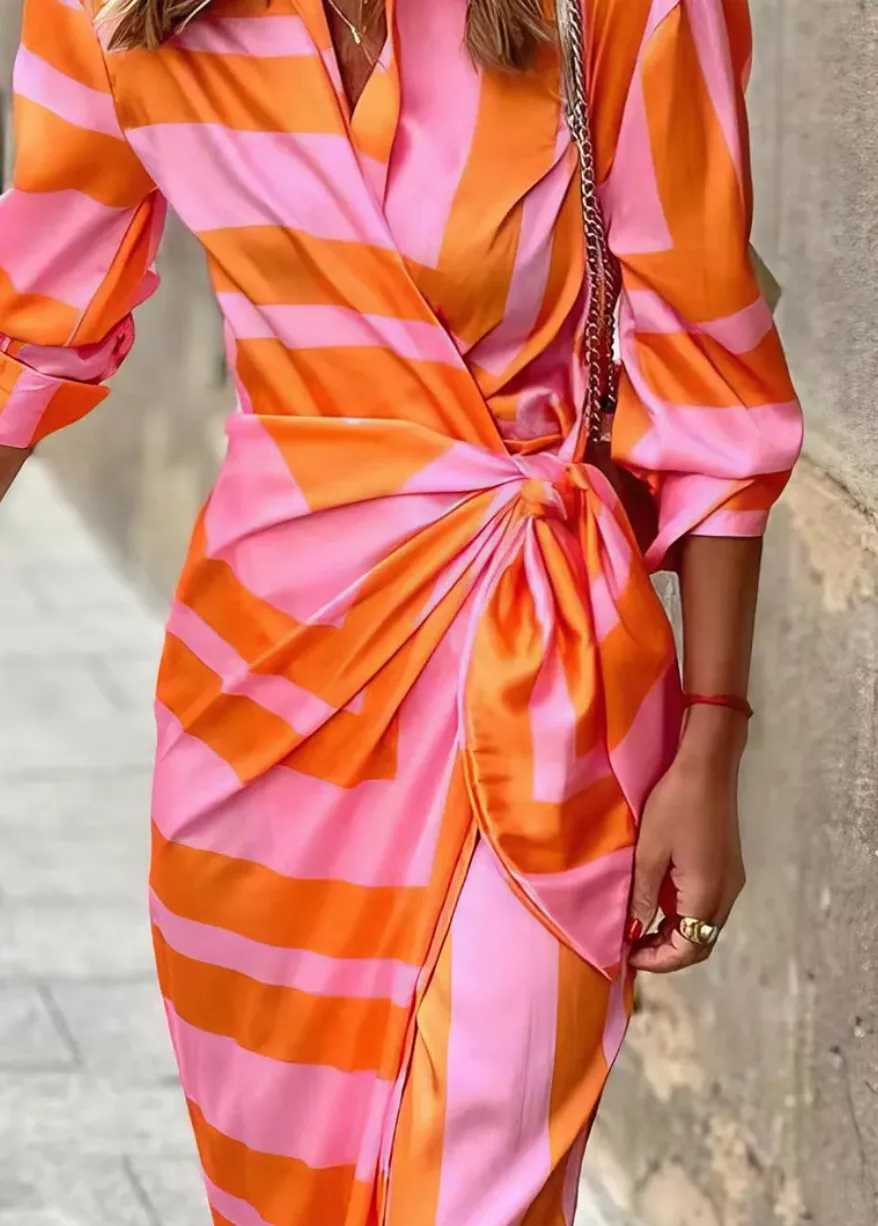 Zara | Printed Wrap Dress