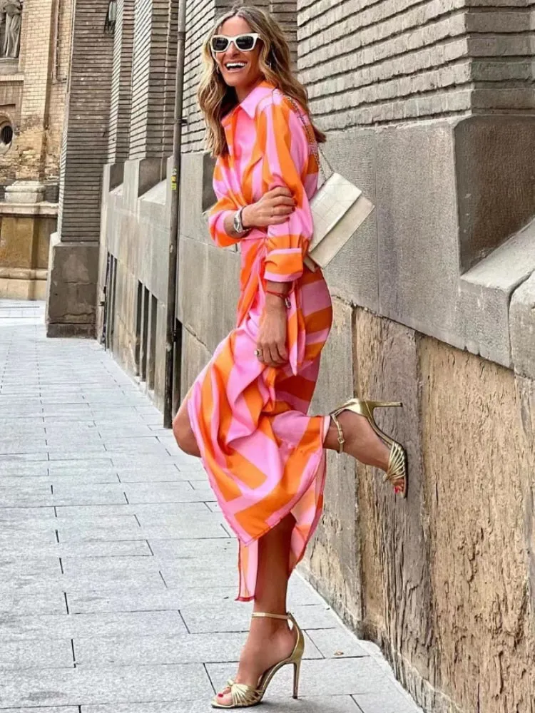 Zara | Printed Wrap Dress