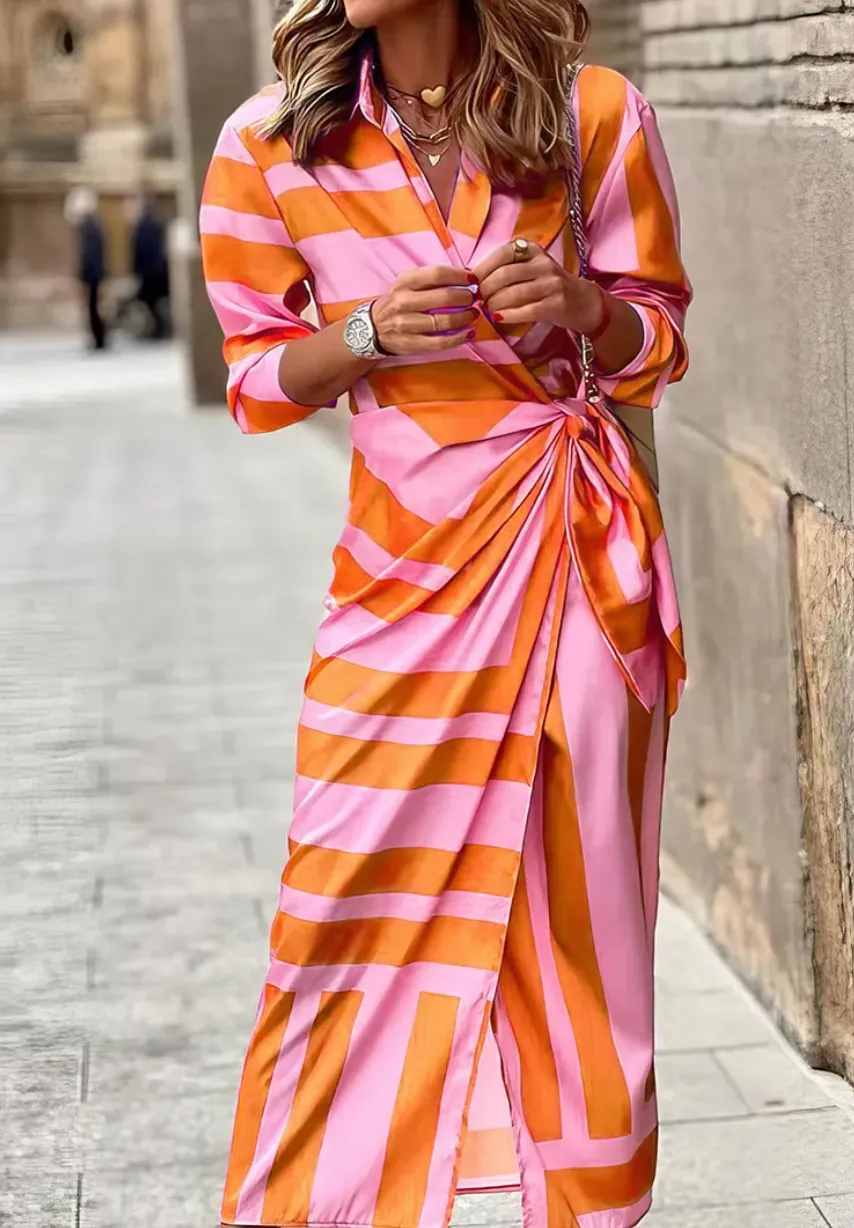 Zara | Printed Wrap Dress