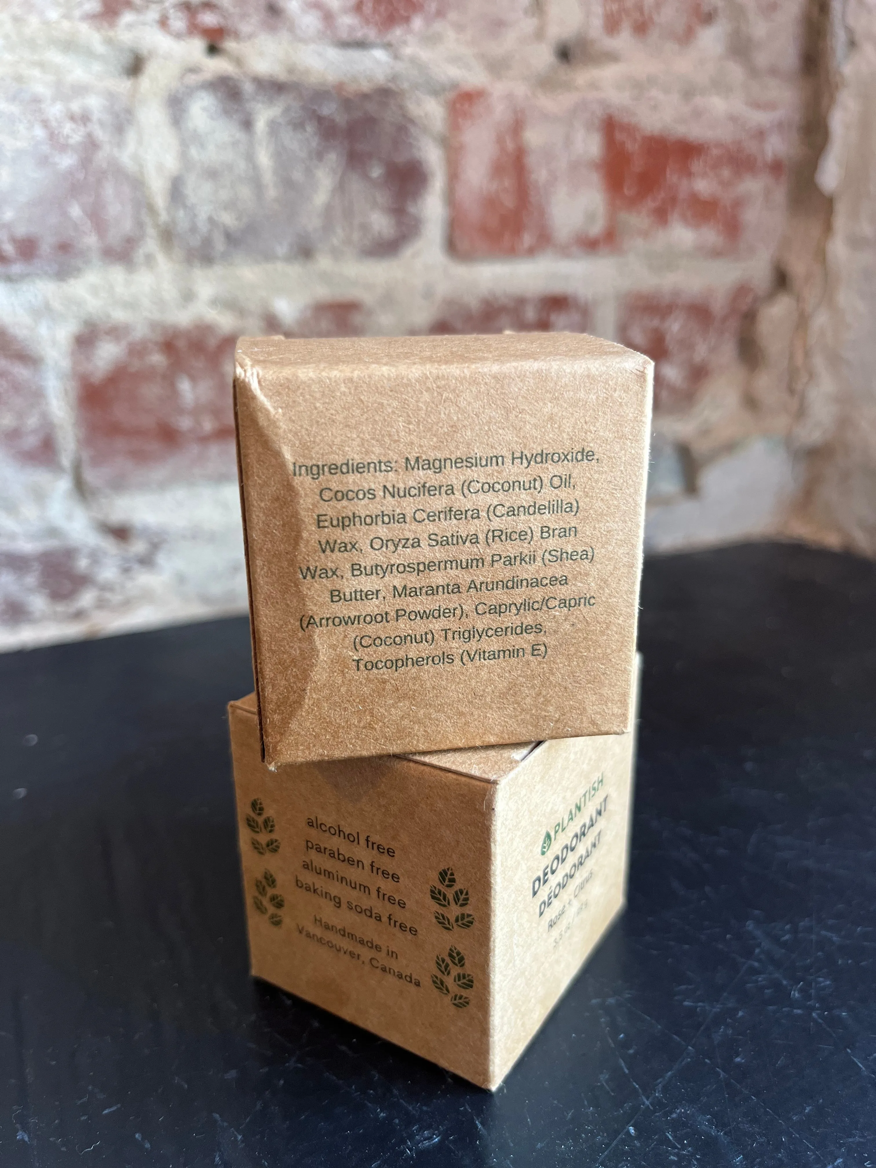 Zero Waste Deodorant Bar- Unscented